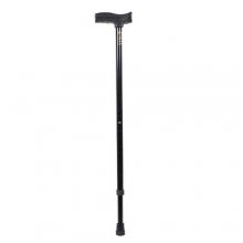 عصا لردی فلزی مشکی دسته PVC اوتسی کد T15