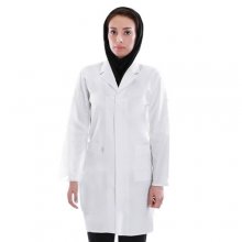 روپوش پزشکی خضرا مدل کلاسیک کد 30100