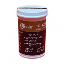 نوار تست قند خون یورایت طلایی مدل TD_4252 بسته 50 عددی